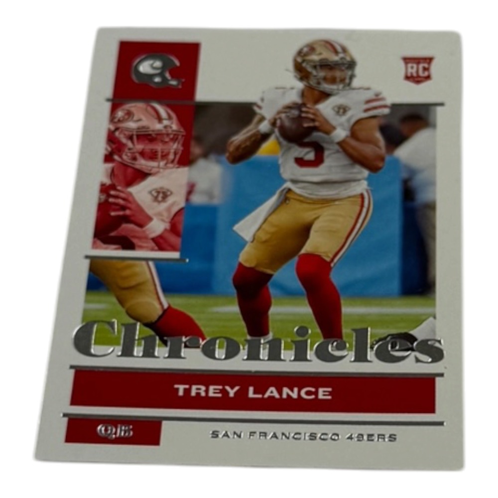 2021 Panini Chronicles Trey‎ Lance RC #77 San Francisco 49ers Rookie Card NFL QB